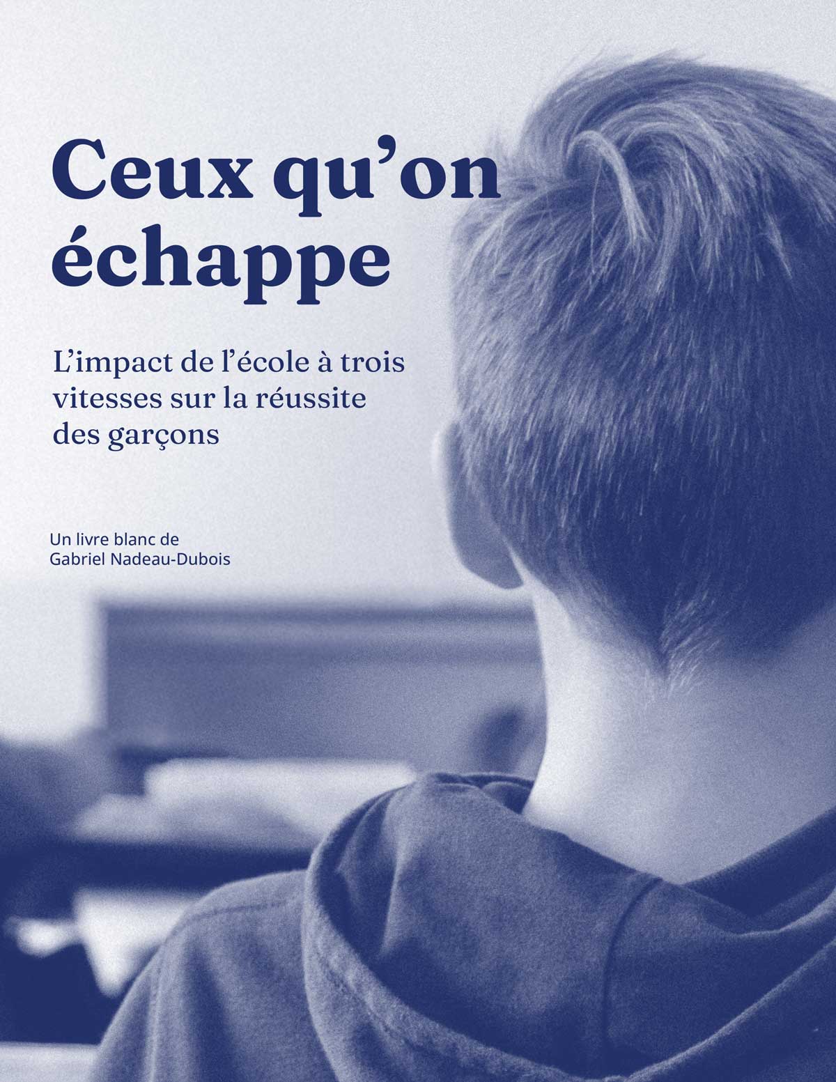 Couverture du livre blanc Ceux qu’on échappe